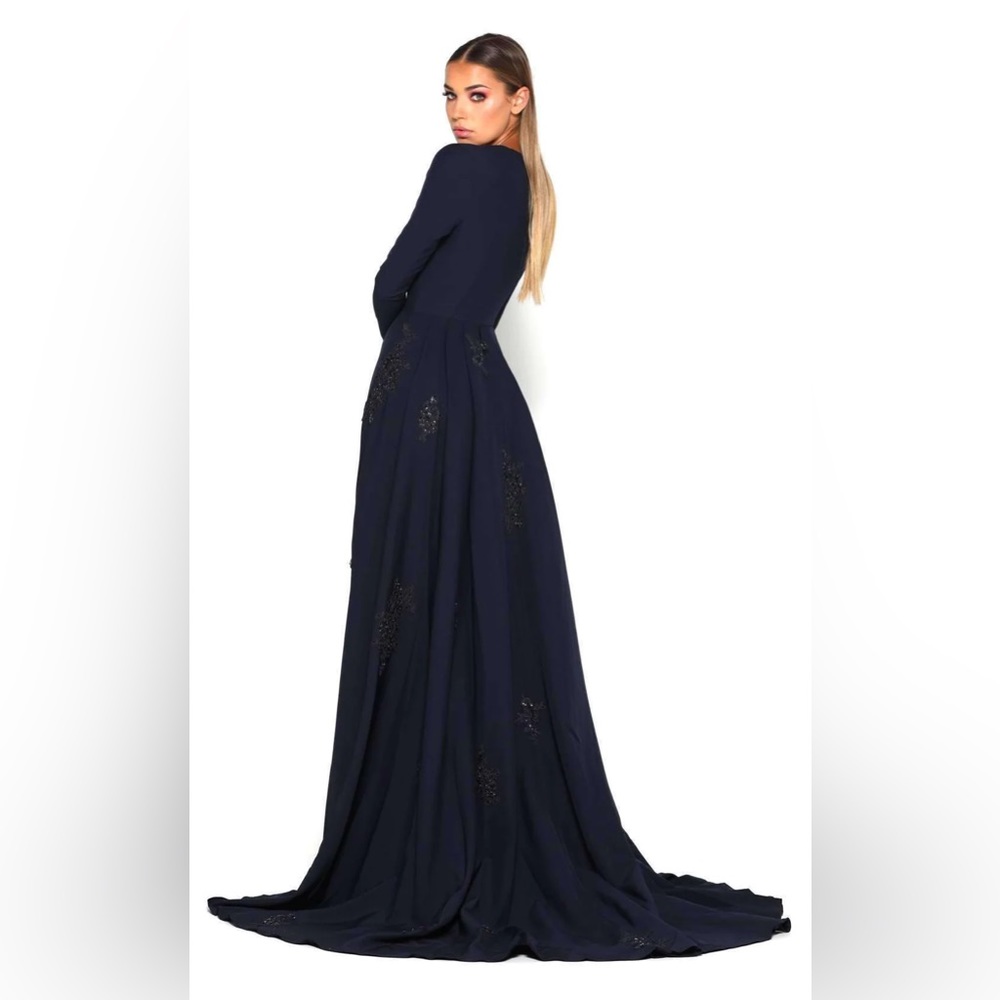 Portia and Scarlett Endora Navy gown